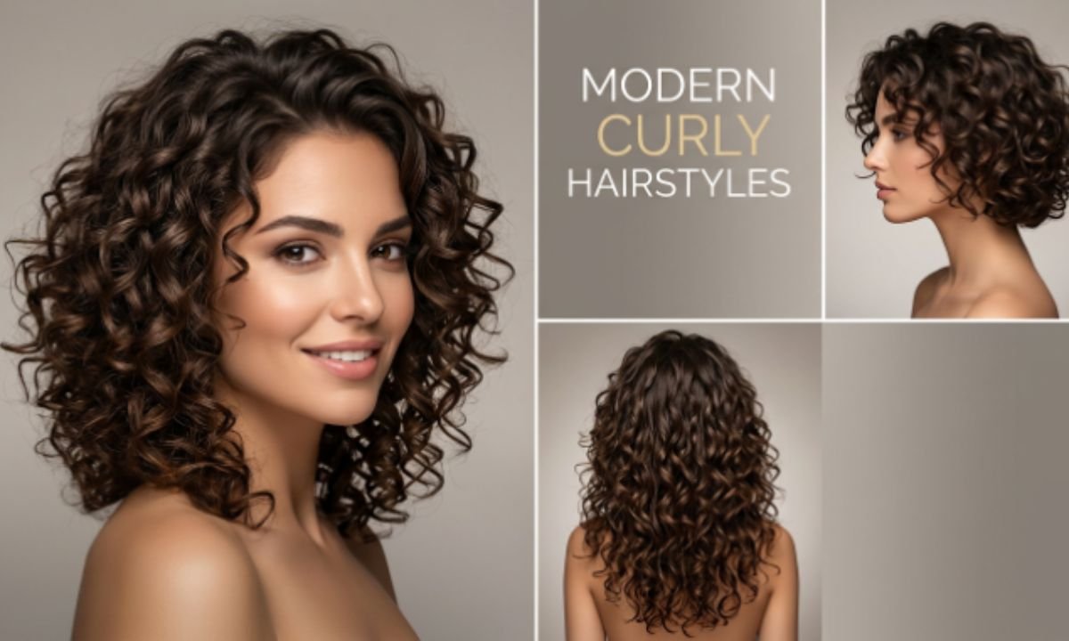 Cheveux bouclés