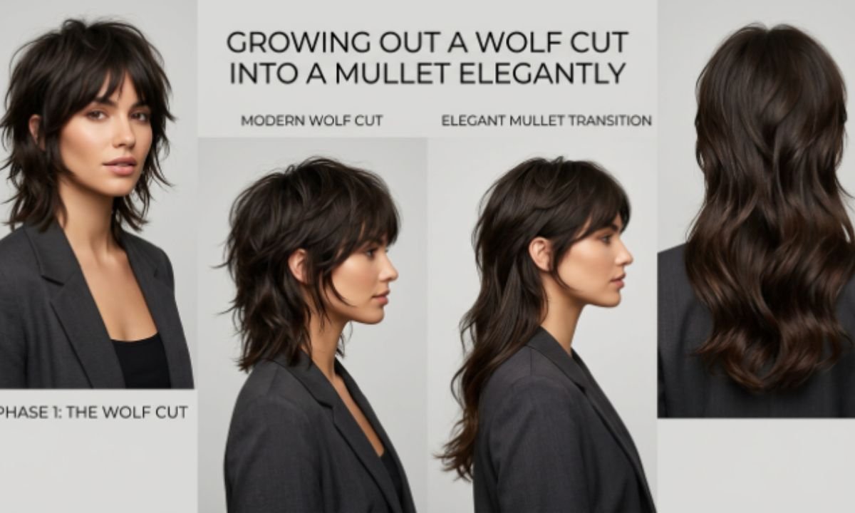 Comment laisser pousser une coupe « wolfcut » en mullet avec élégance ?