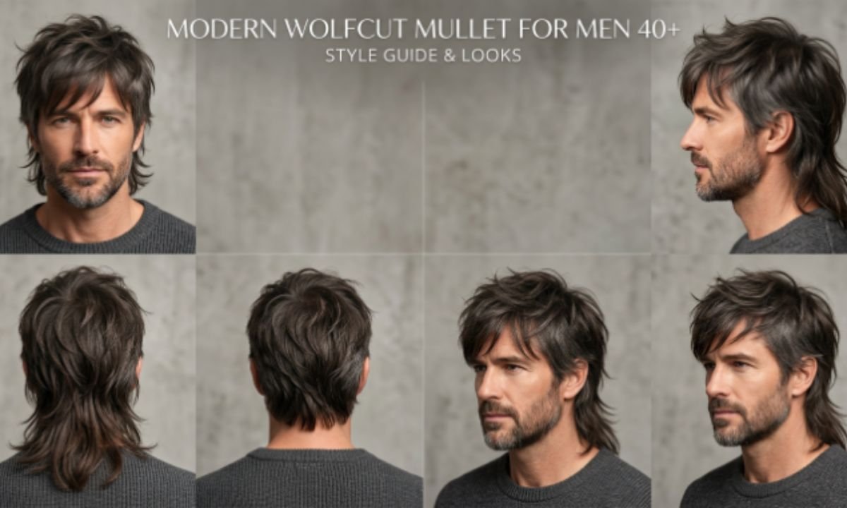 La coupe wolfcut mulet pour hommes de plus de 40 ans