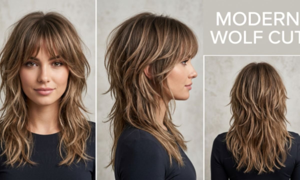 Coupe « Wolfcut » hirsute