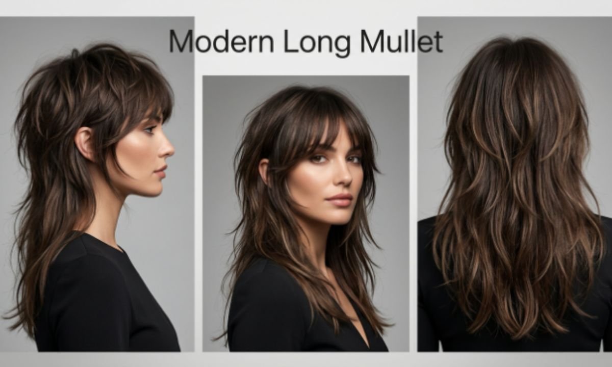 Coupe « mullet » longue