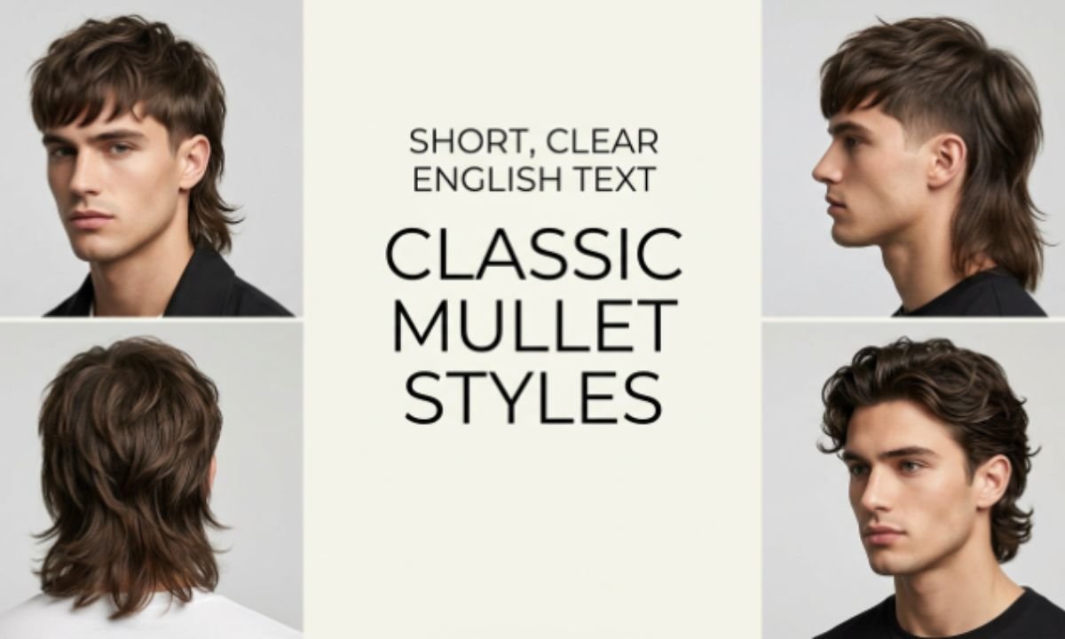 La coupe « mullet » classique
