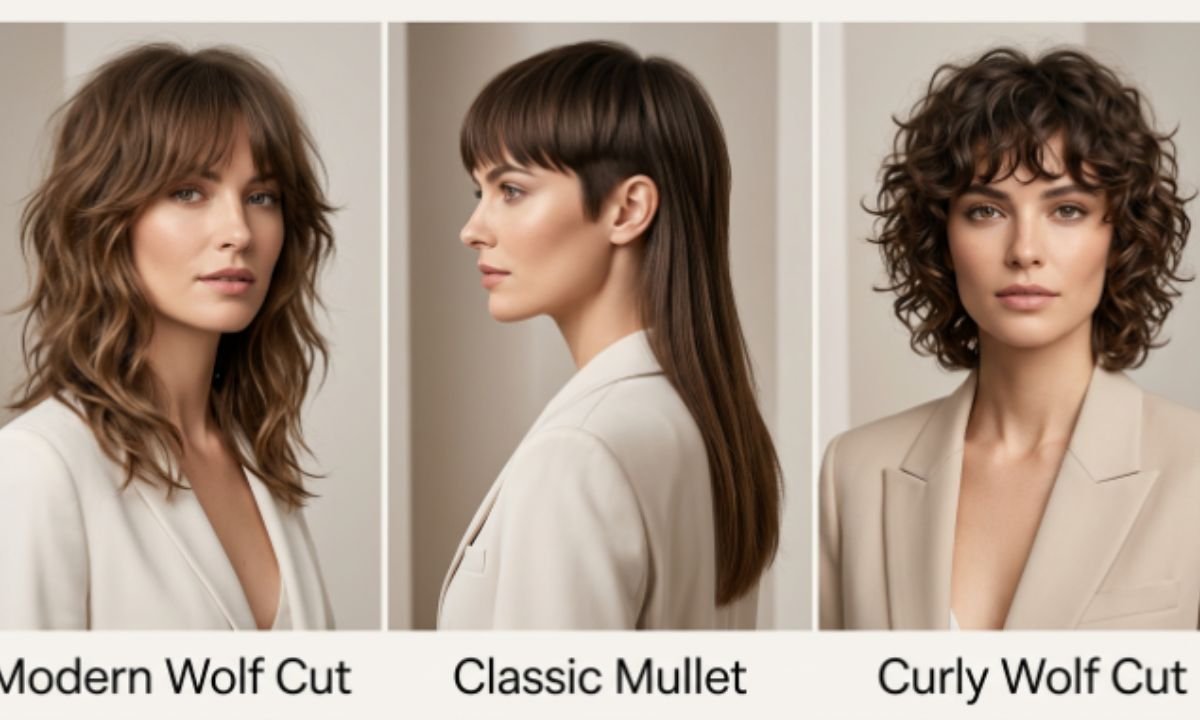 La coupe « wolfcut » vs la coupe « mullet » classique vs la coupe « wolfcut » quelle est la vraie différence